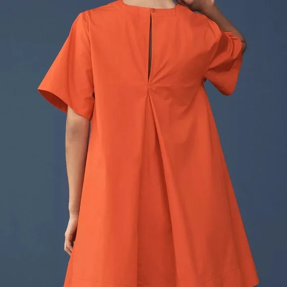 The Emmy Short-Sleeve Swing Mini Dress by Maeve Anthropologie size M NWT - Picture 2 of 4